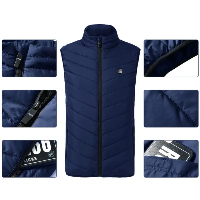 Gilet Chauffant USB