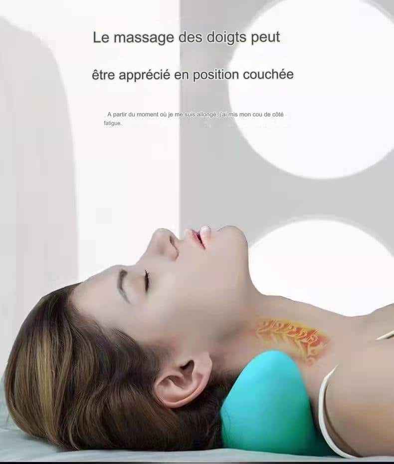 Oreiller de Massage Cervical Ergonomique