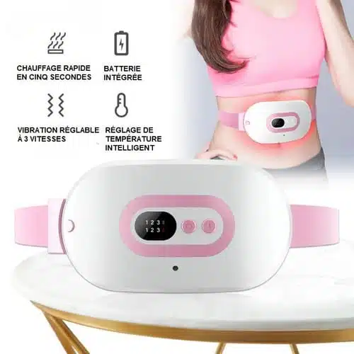 Ceinture chauffante de menstruation