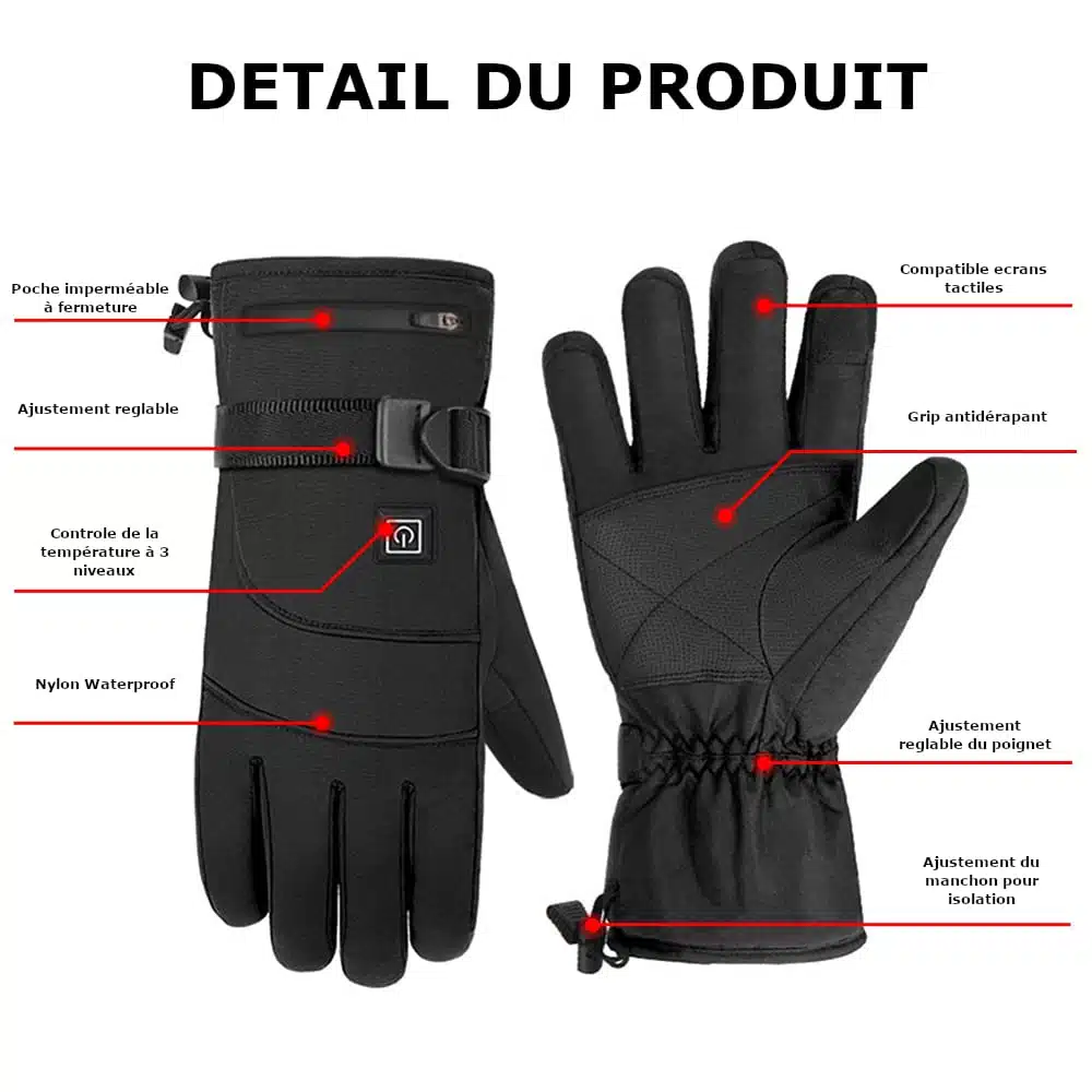 Gants Chauffants