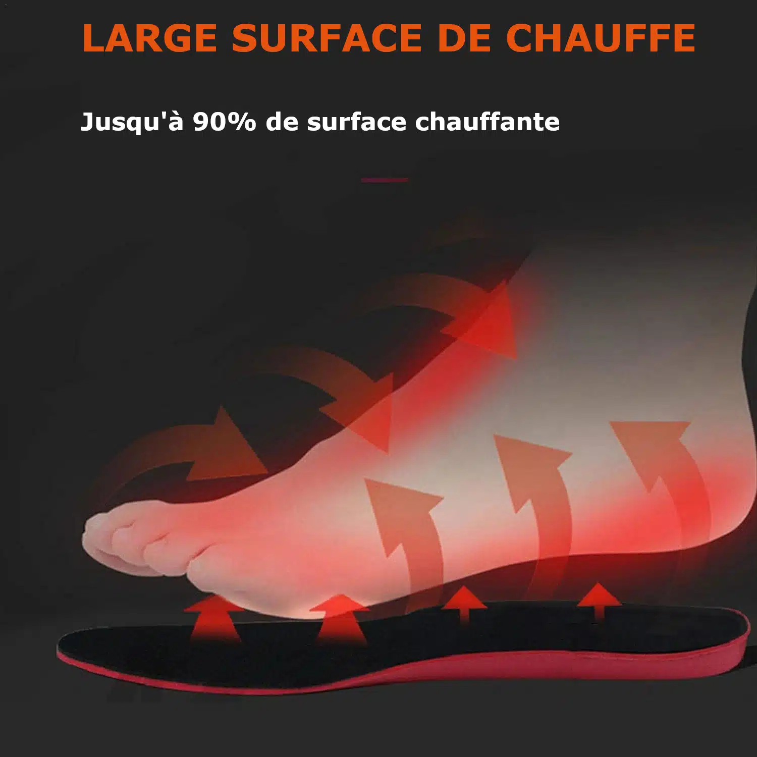 Semelles Chauffantes Rechargeables HotFeet