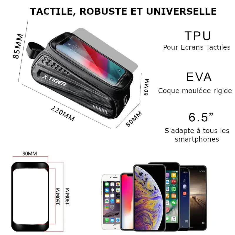 Sacoche de Vélo Etanche