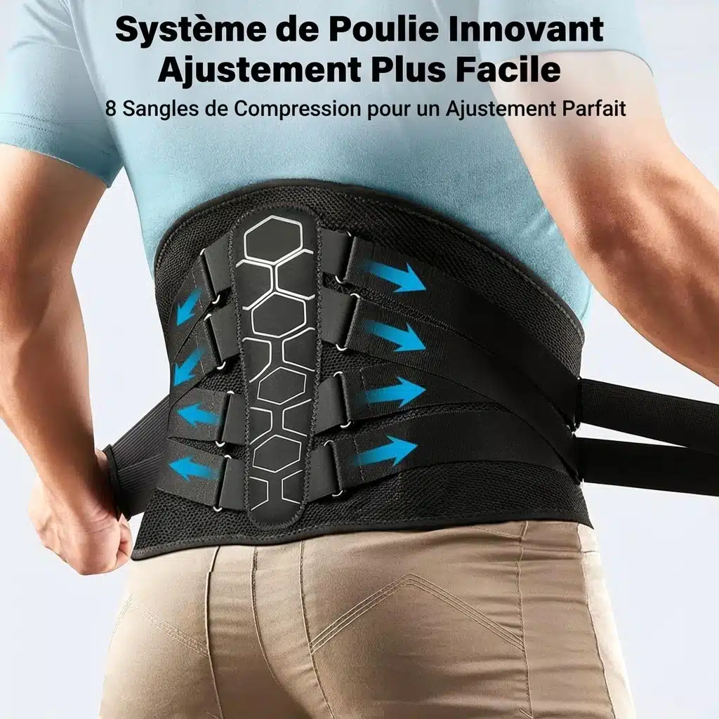 Orthèse Dorsale - Ceinture de soutien pour douleurs lombaires