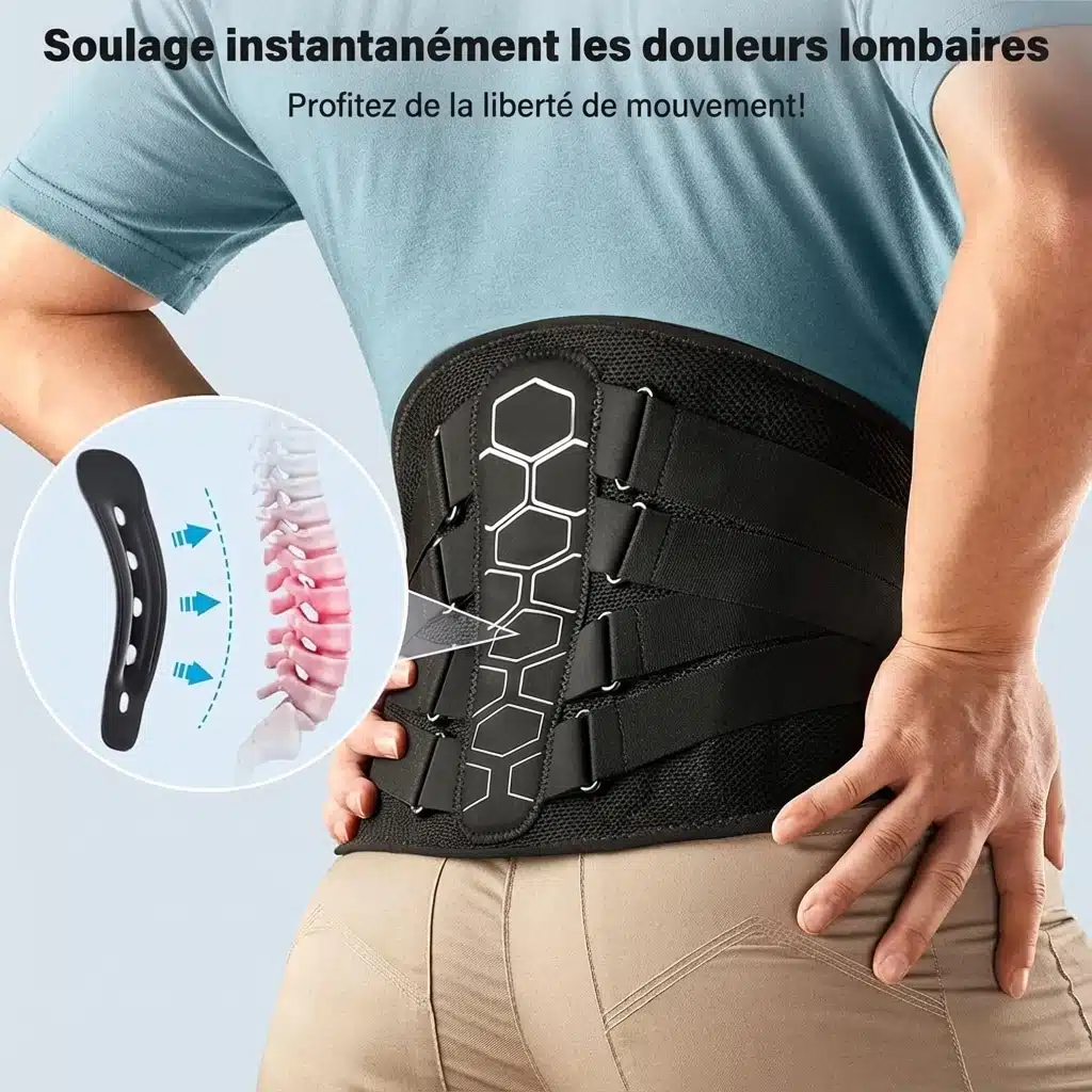 Orthèse Dorsale - Ceinture de soutien pour douleurs lombaires
