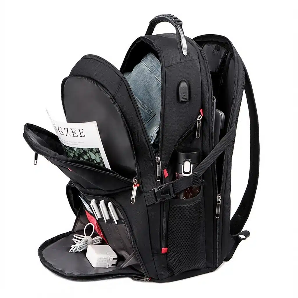 Sac à Dos PC Portables 17 Pouces de Voyage multifonctions