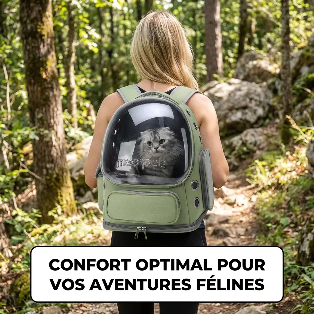 Sac de Transport pour animaux de compagnie respirant - Bulle Transparente