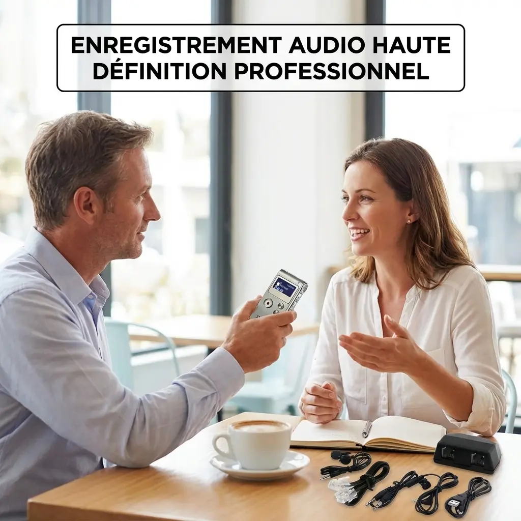 Enregistreur numérique dictaphone MP3 32Gb