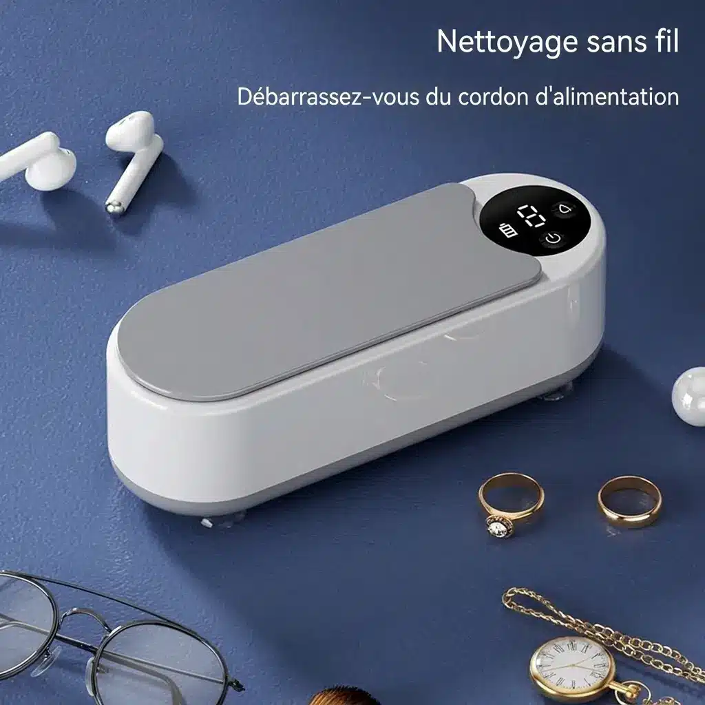 Nettoyeur UltraSons Haute Fréquence USB - Nettoyage polyvalent