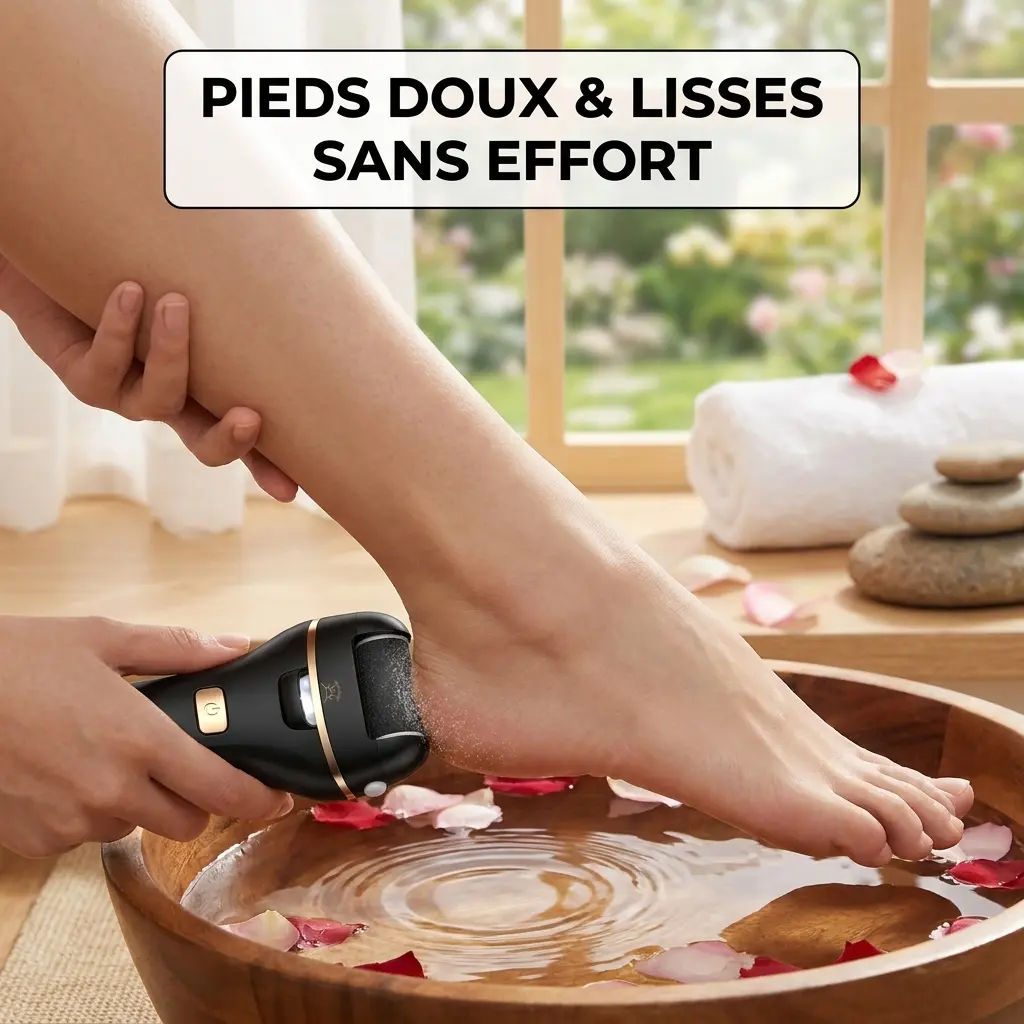 Kit de pédicure professionnel soins des pieds rechargeable USB