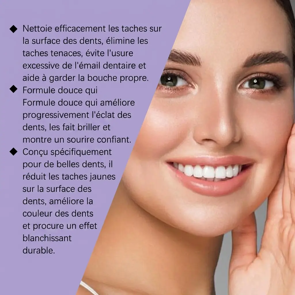 Bandes Blanchissantes pour les dents
