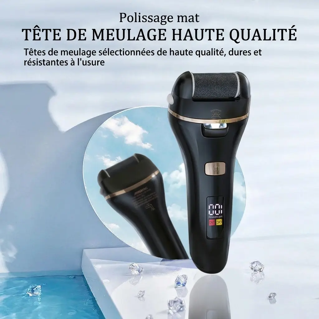Kit de pédicure professionnel soins des pieds rechargeable USB
