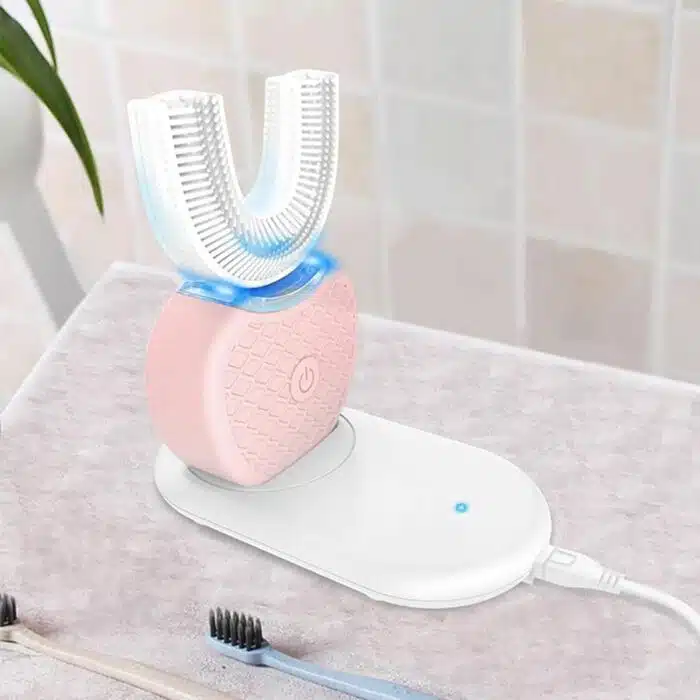 Brosse à Dents Sonique Lumière Bleue Type U – Image 7
