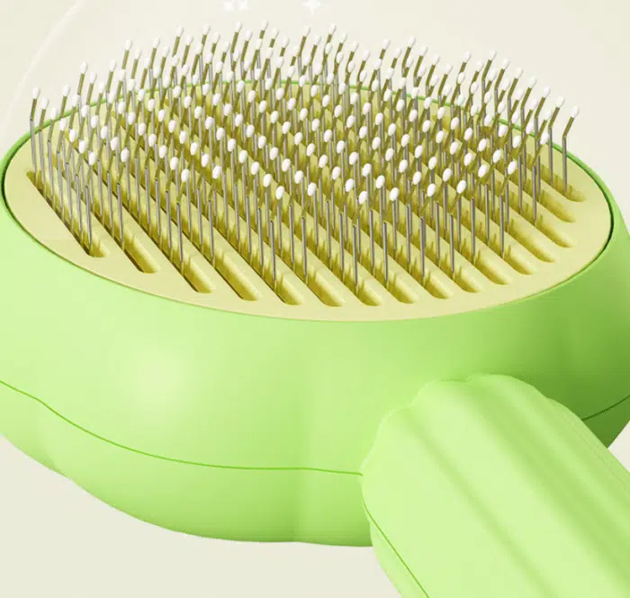 Brosse pour animaux auto nettoyante