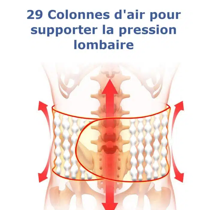 Ceinture lombaire de soulagement spinale – Image 4