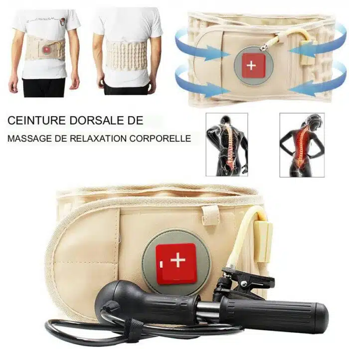 Ceinture lombaire de soulagement spinale