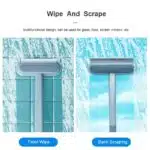 Brosse multifonction 4-en-1 pour poils d'animaux et vitres