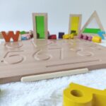 Tablette d'apprentissage des chiffres pour enfant Montessori