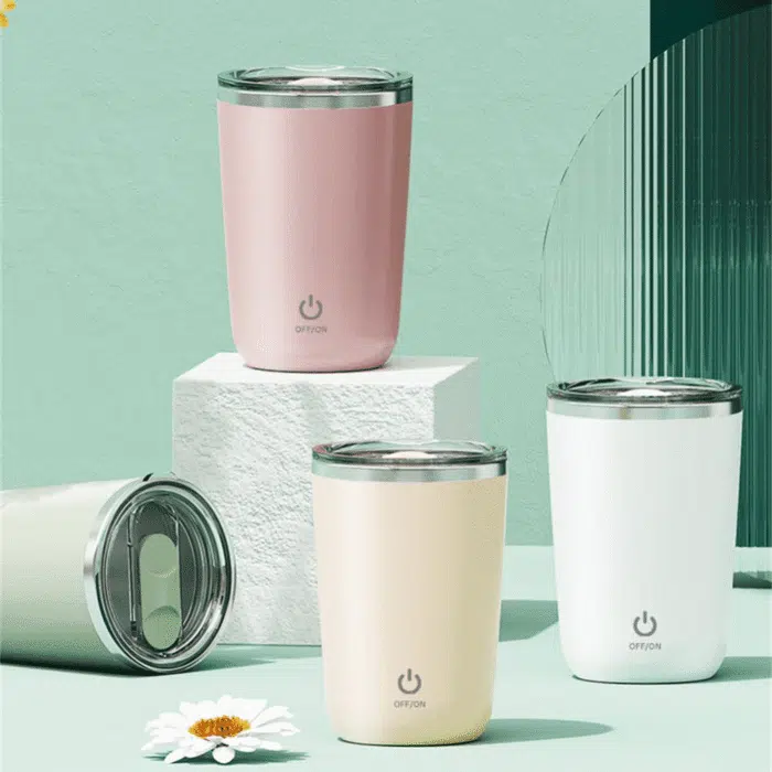 Tasse à mélangeur automatique à rotation magnétique 350 Ml