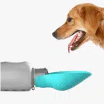 Gourde de voyage pour chiens avec bol anti fuites pliable grande capacité 800ml – Image 15