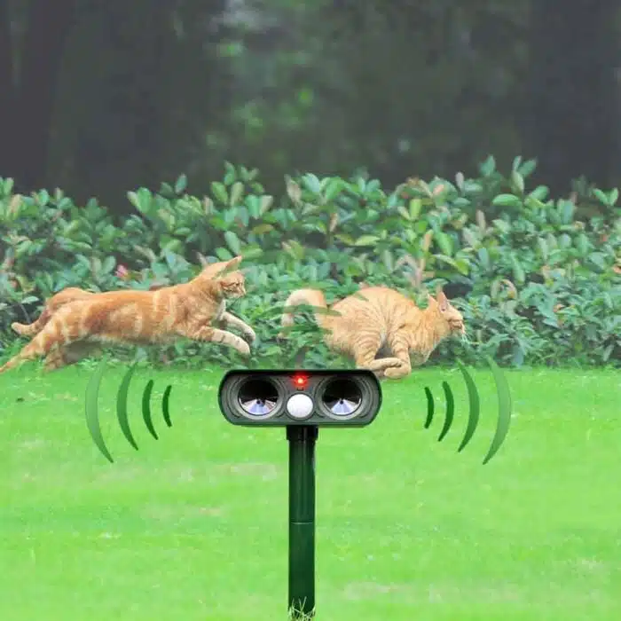 Répulsif à ultrasons solaire dissuasif animaux
