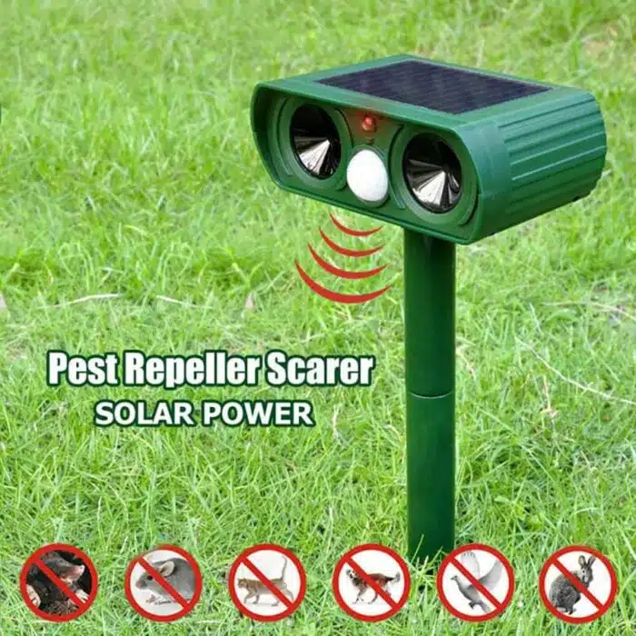 Répulsif à ultrasons solaire dissuasif animaux