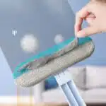 Brosse multifonction 4-en-1 pour poils d'animaux et vitres