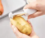 Couteau de cuisine 3 en 1 rotatif multifonction éplucheur et râpe – Image 10