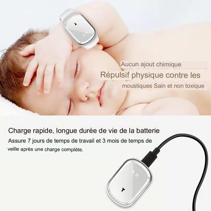 Bracelet Montre anti moustique