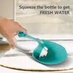 Gourde de voyage pour chiens avec bol anti fuites pliable grande capacité 800ml