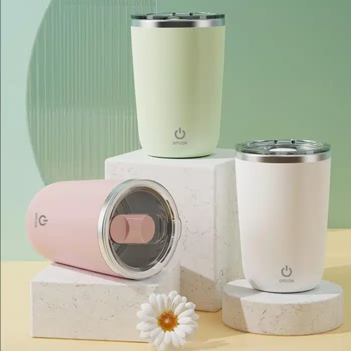 Tasse à mélangeur automatique à rotation magnétique 350 Ml