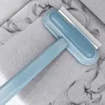 Brosse multifonction 4-en-1 pour poils d'animaux et vitres