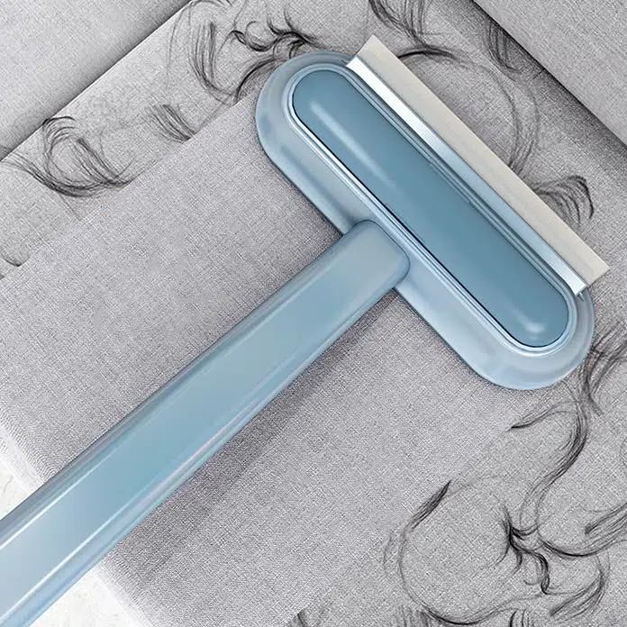 Brosse multifonction 4-en-1 pour poils d'animaux et vitres