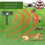 Répulsif à ultrasons solaire dissuasif animaux – Image 13