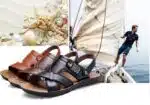 Sandale orthopédique respirante pour homme