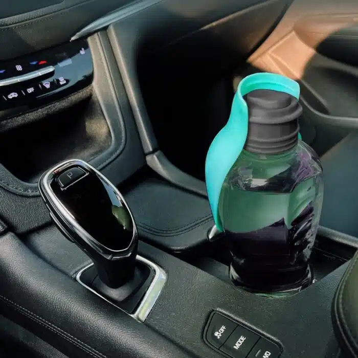 Gourde de voyage pour chiens avec bol anti fuites pliable grande capacité 800ml