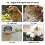 Gamelle à eau Anti Débordement pour chiens et chats 1.5l – Image 5