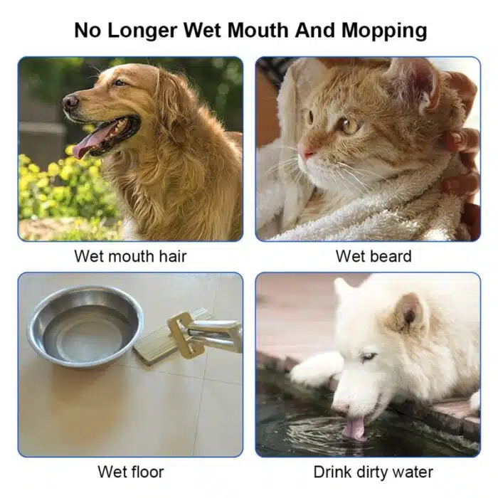 Gamelle à eau Anti Débordement pour chiens et chats 1.5l – Image 5