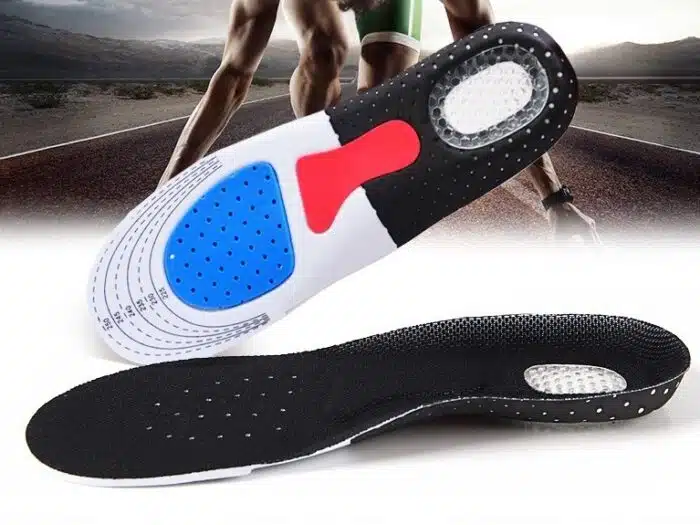 Semelles Orthopédiques respirantes ajustables avec absorption des chocs
