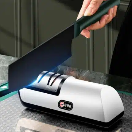 Aiguiseur de couteaux électrique rechargeable USB