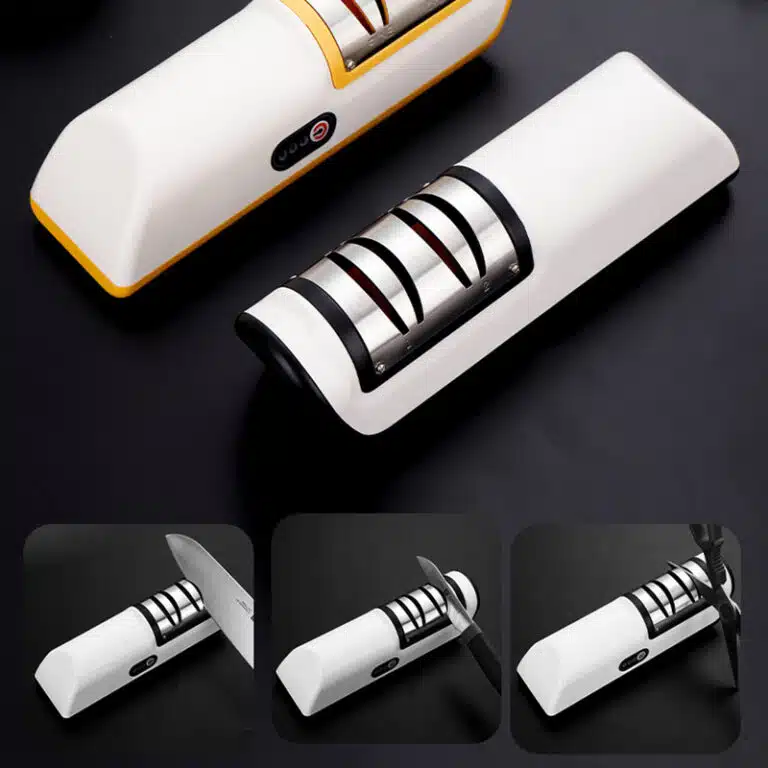 Aiguiseur de couteaux électrique rechargeable USB
