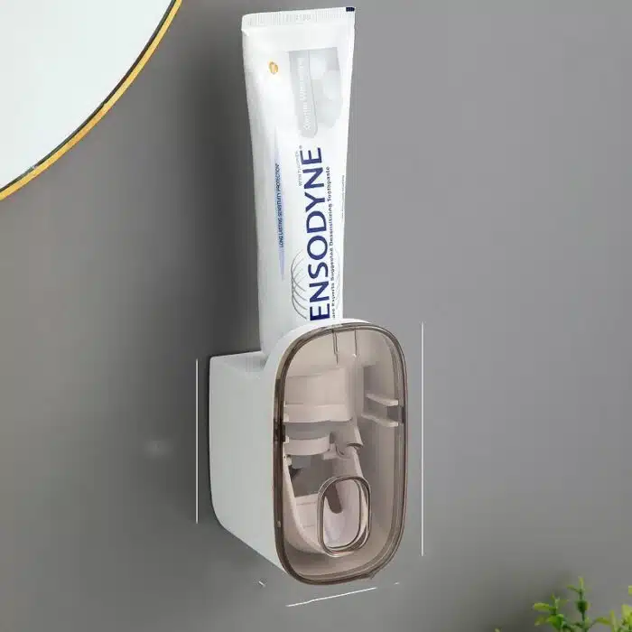 Distributeur de dentifrice mural a pression – Image 5