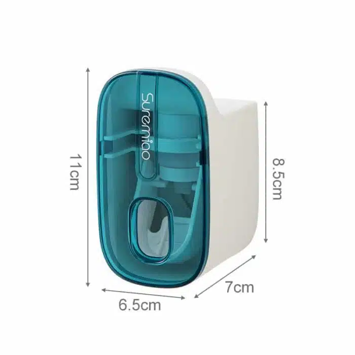 Distributeur de dentifrice murale a pression