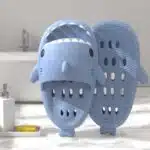 Sandales de bain requin anti-dérapantes avec drainage pour douche et piscine