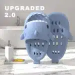 Sandales de bain requin anti-dérapantes avec drainage pour douche et piscine – Image 6