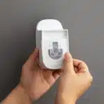 Distributeur de dentifrice murale a pression