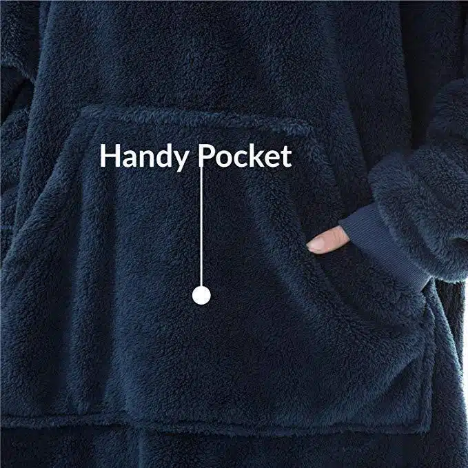 Sweat Plaid à capuche chaud et confortable