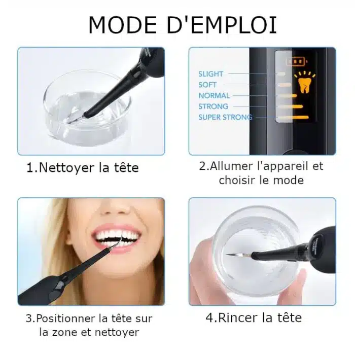Kit de détartrage et soins dentaire électrique ToothCare – Image 9