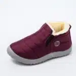 Cálidos zapatos de invierno con piel - Imagen 7