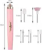 Kit de Manucure Professionnel électrique de salon NailCare