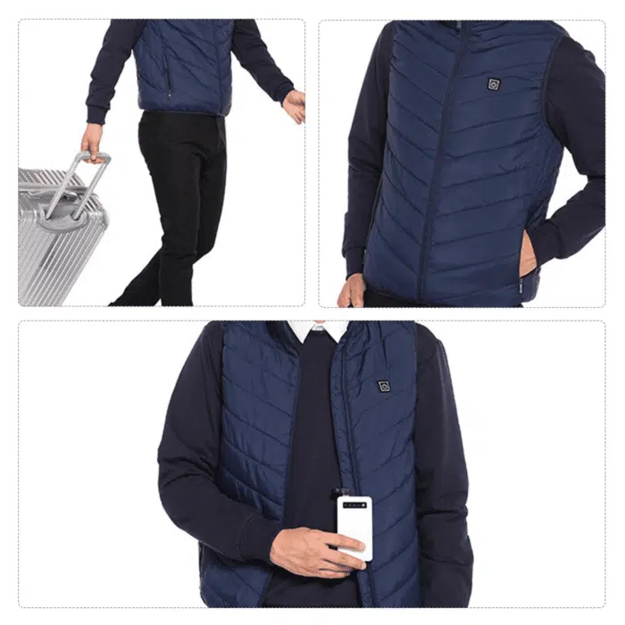 Gilet Chauffant USB